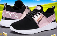 Load image into Gallery viewer, Nautica Kids Boys And Girls Youth Athletic Fashion Sneaker Running Shoe