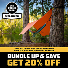 Load image into Gallery viewer, Wise Owl Outfitters Camping Hammocks - Portable Hammock Single or Double Hammock for Outdoor, Indoor W/ Tree Straps - Backpacking, Travel, and Camping Gear
