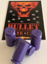 Load image into Gallery viewer, 4 Bullet Valve Caps...40 Cal....TPMS Safe... Authentic.. + Decal