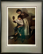 Load image into Gallery viewer, "Its that Time Again" By, Jin Daly, Framed Print, 29"x23"