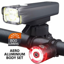 Load image into Gallery viewer, Light Led Bike Bicycle Rechargeable Rear Front USB Cycling Headlight Waterpro0