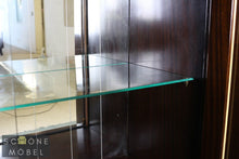 Load image into Gallery viewer, Mid Century Vitrinenschrank Vintage Glasvitrine Schrank Retro Bibliothek Kommode
