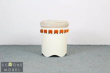 Load image into Gallery viewer, Hübscher Emsa 70er Jahre Retro Wäschekorb Vintage Korb Mid Century Aufbewahrung
