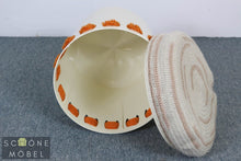 Load image into Gallery viewer, Hübscher Emsa 70er Jahre Retro Wäschekorb Vintage Korb Mid Century Aufbewahrung
