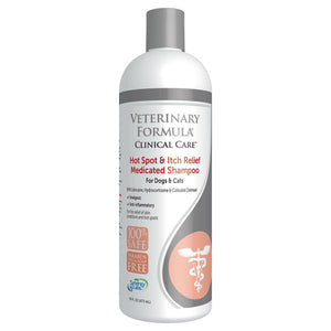 Synergy Labs FG01330 VF Clinical Care Hot Spot and Itch Relief Shampoo 16oz