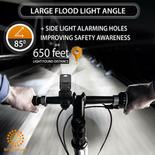 Load image into Gallery viewer, Light Led Bike Bicycle Rechargeable Rear Front USB Cycling Headlight Waterpro0
