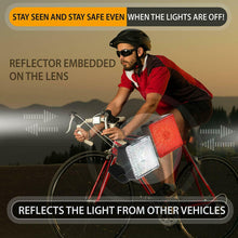 Load image into Gallery viewer, Light Led Bike Bicycle Rechargeable Rear Front USB Cycling Headlight Waterproof
